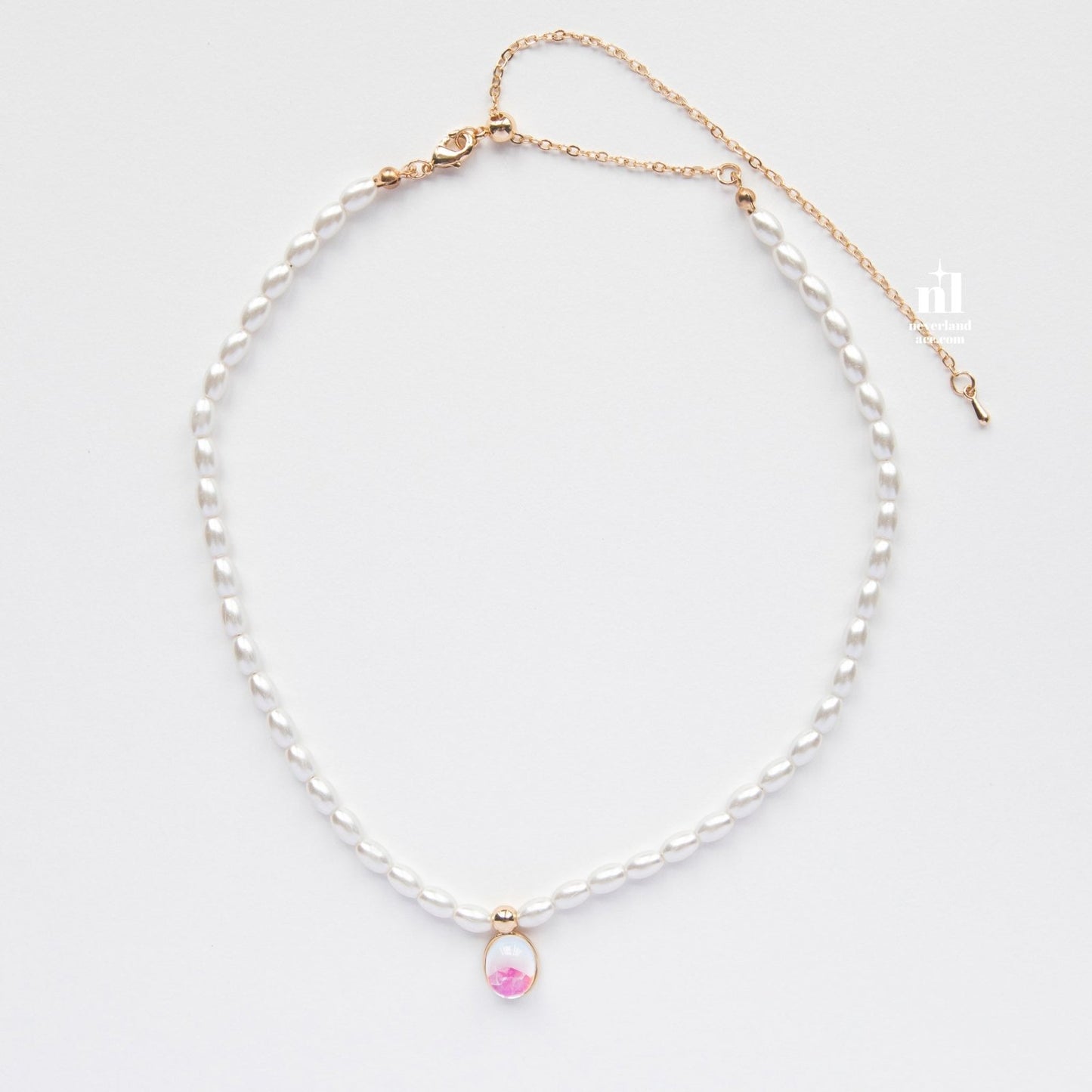Ambilight Pendant Pearl Necklace - neverland accessories