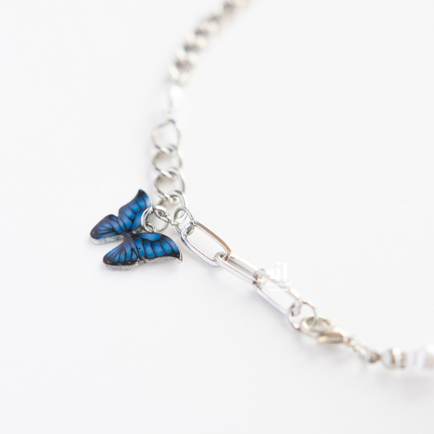 Butterfly Pendant Chain Necklace - neverland accessories