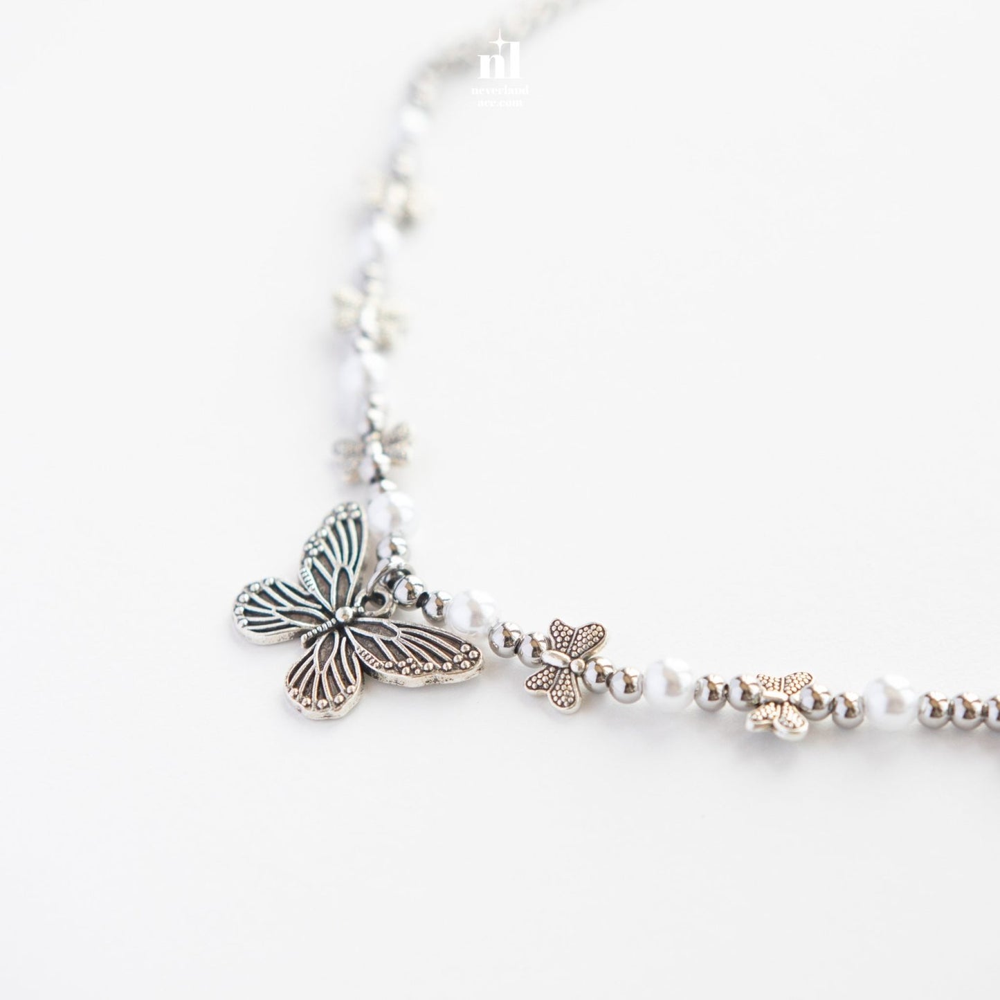 Butterfly Pendant Necklace - neverland accessories