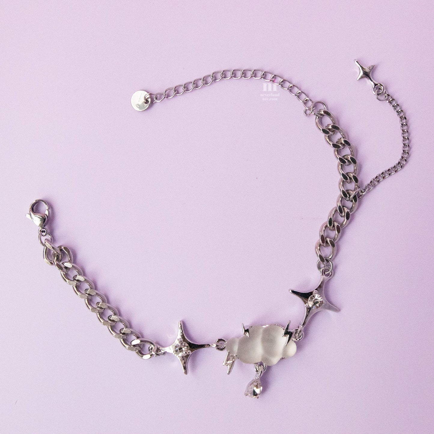 Cloud Charm Chain Bracelet - neverland accessories