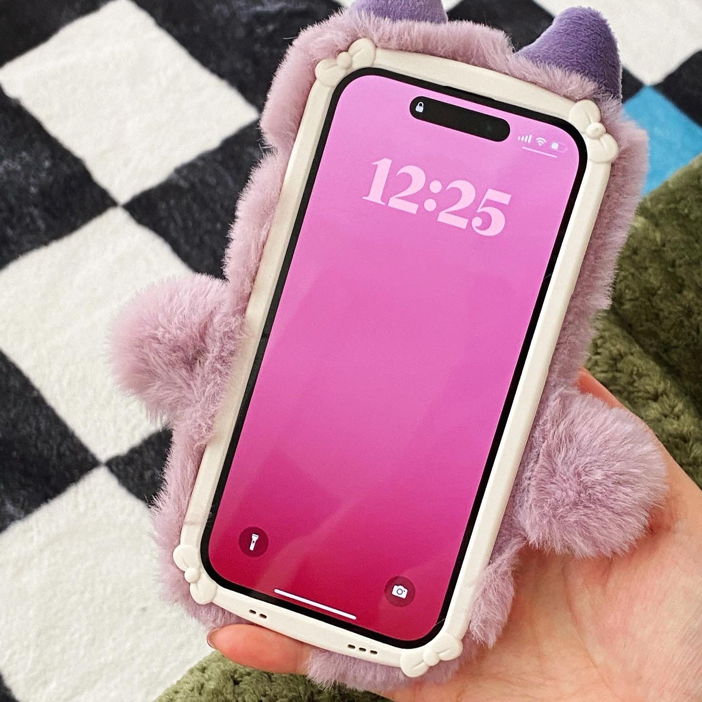 Cute Plush Monster iPhone Case - neverland accessories