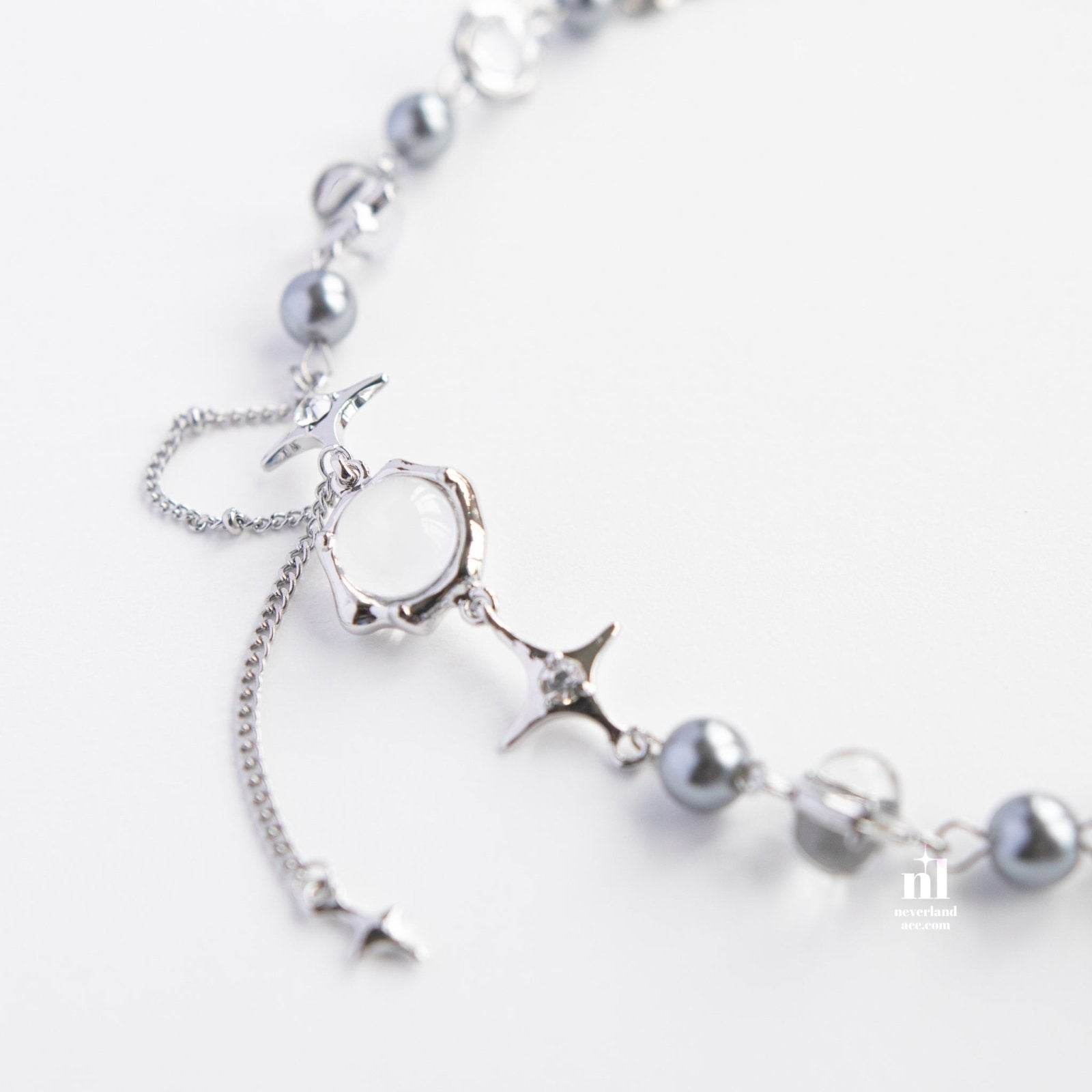 Galaxy Zircon Charm Necklace - neverland accessories