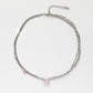 Pink Rhinestone Layered Necklace - neverland accessories