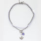 Purple Heart Pendant Multi Chain Necklace - neverland accessories