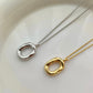 S925 Sterling Silver / 18K Gold Plated Silver Pendant Necklace - neverland accessories