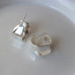 S925 Sterling Silver Chunky Hoop Earrings - neverland accessories